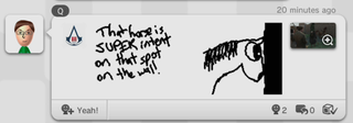 Illustration for article titled Nintendo's Miiverse Isn't Xbox Live. It Might Be Something Better.